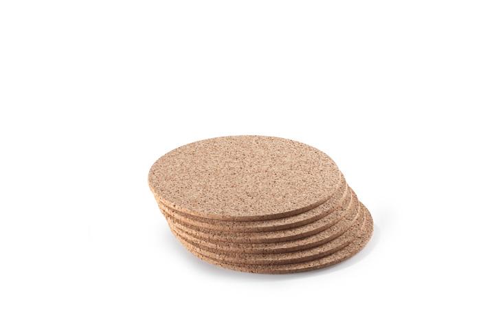 9 inch Round Cork Trivets
