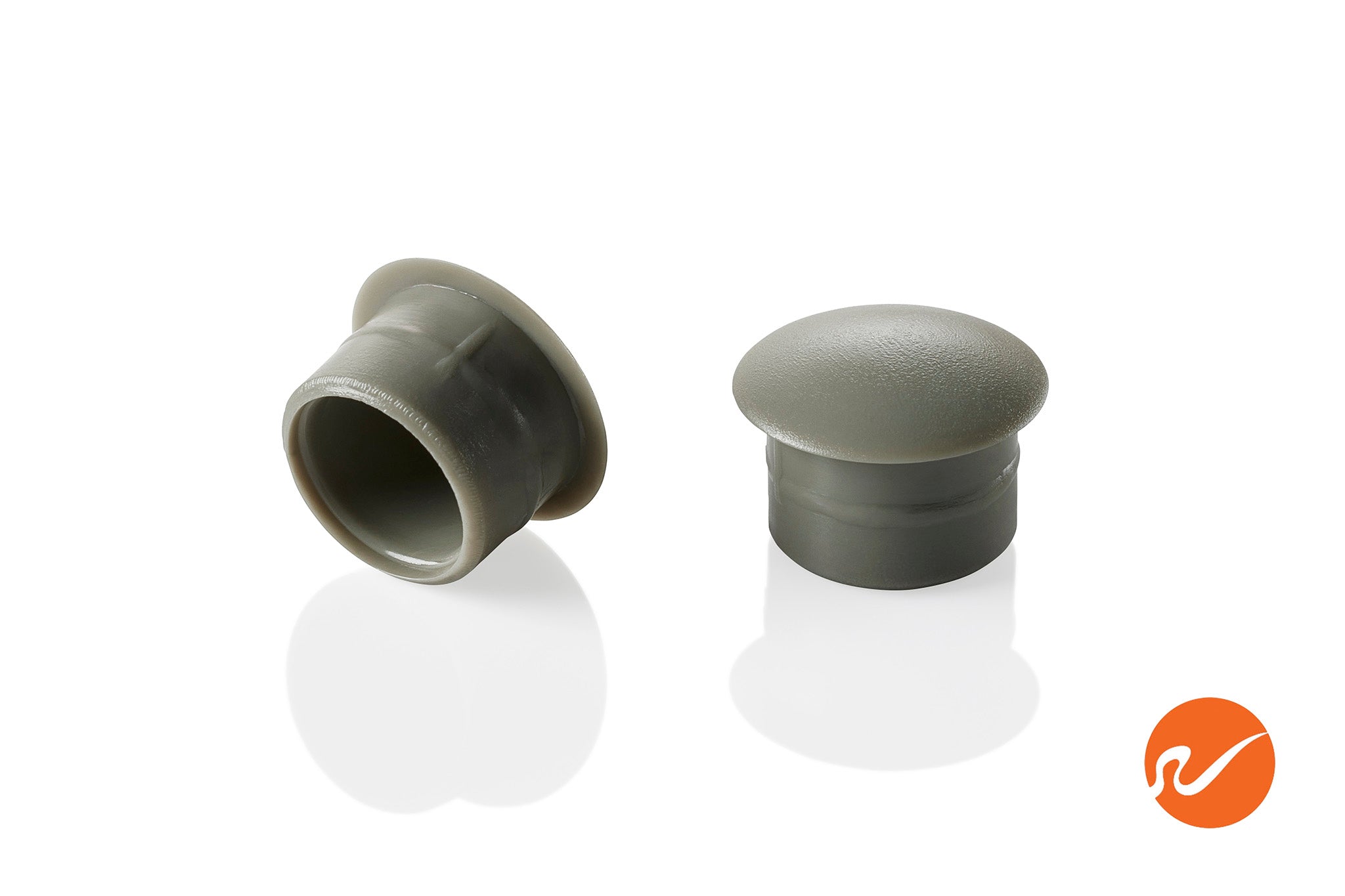 12mm Ash Grey Hole Plugs