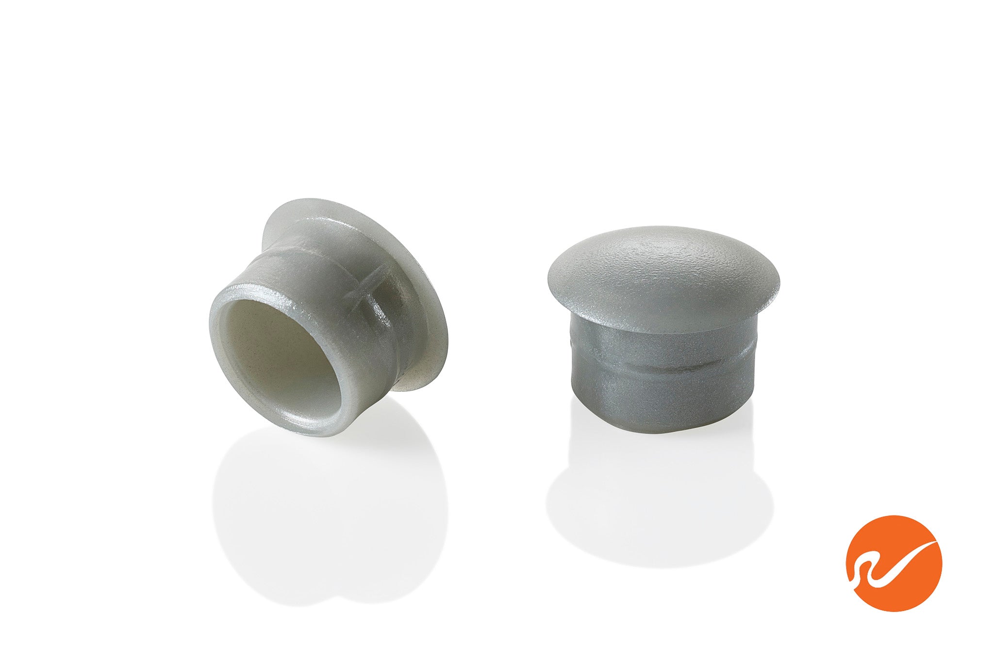 12mm Aluminum Grey Hole Plugs