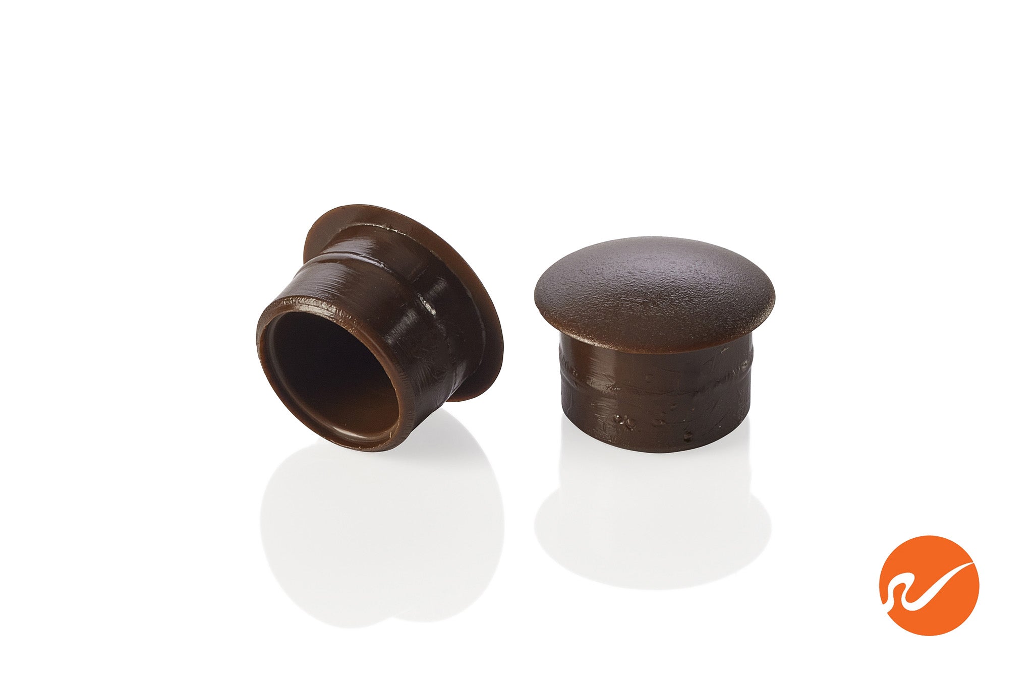 12mm Dark Brown Hole Plugs