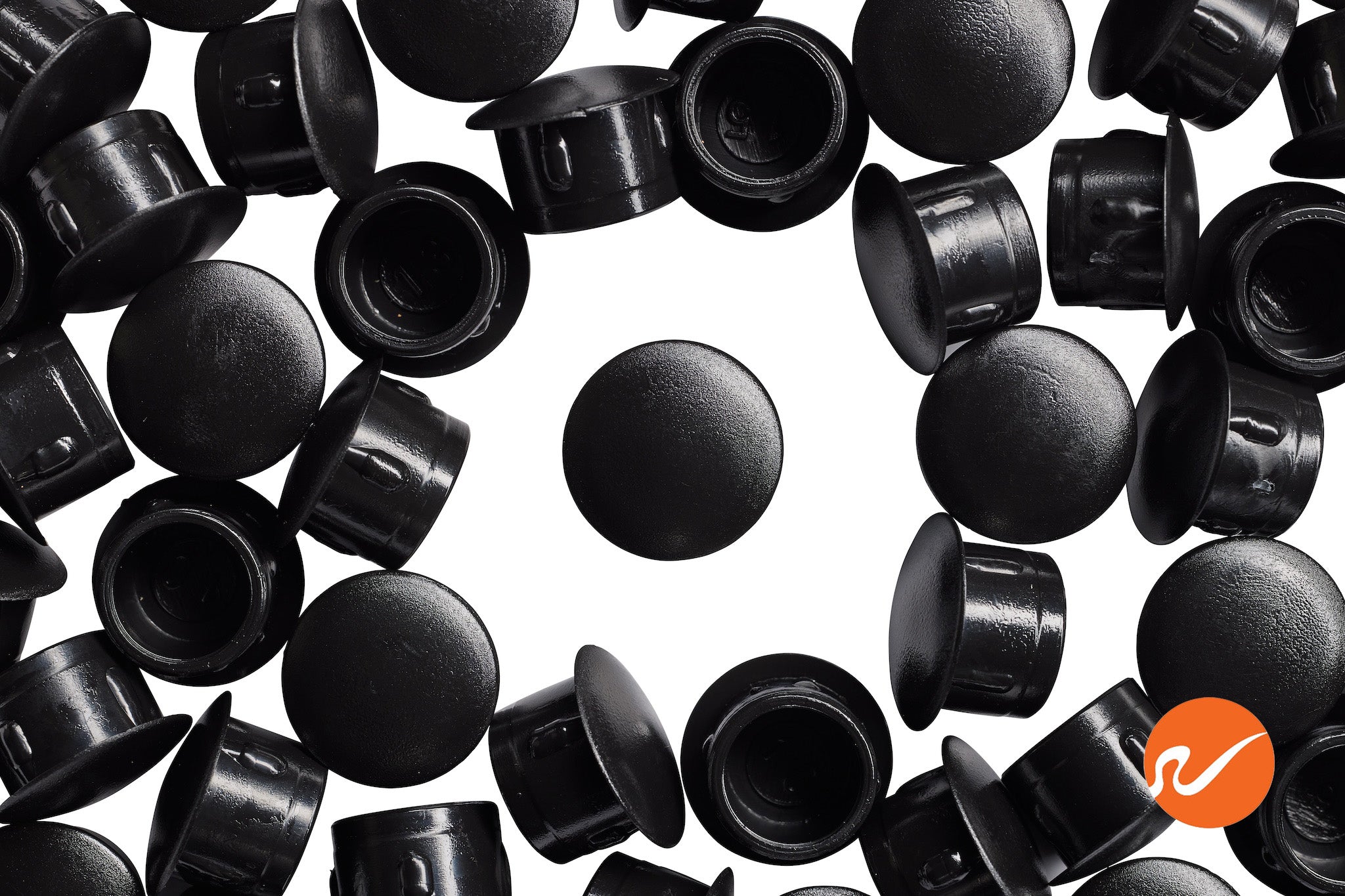 1/2" Black Hole Plugs - WidgetCo