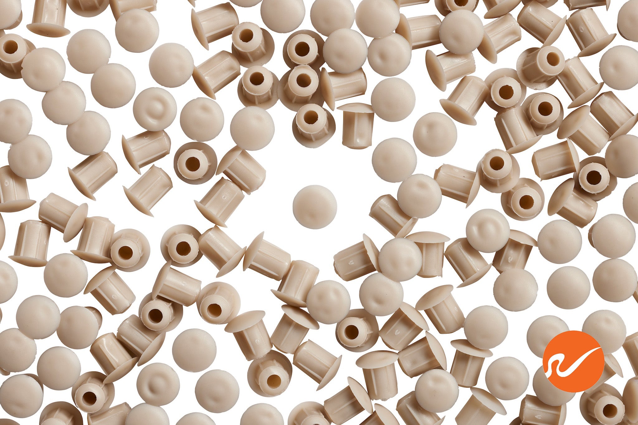 3/16" | 5mm Light Beige Hole Plugs - WidgetCo
