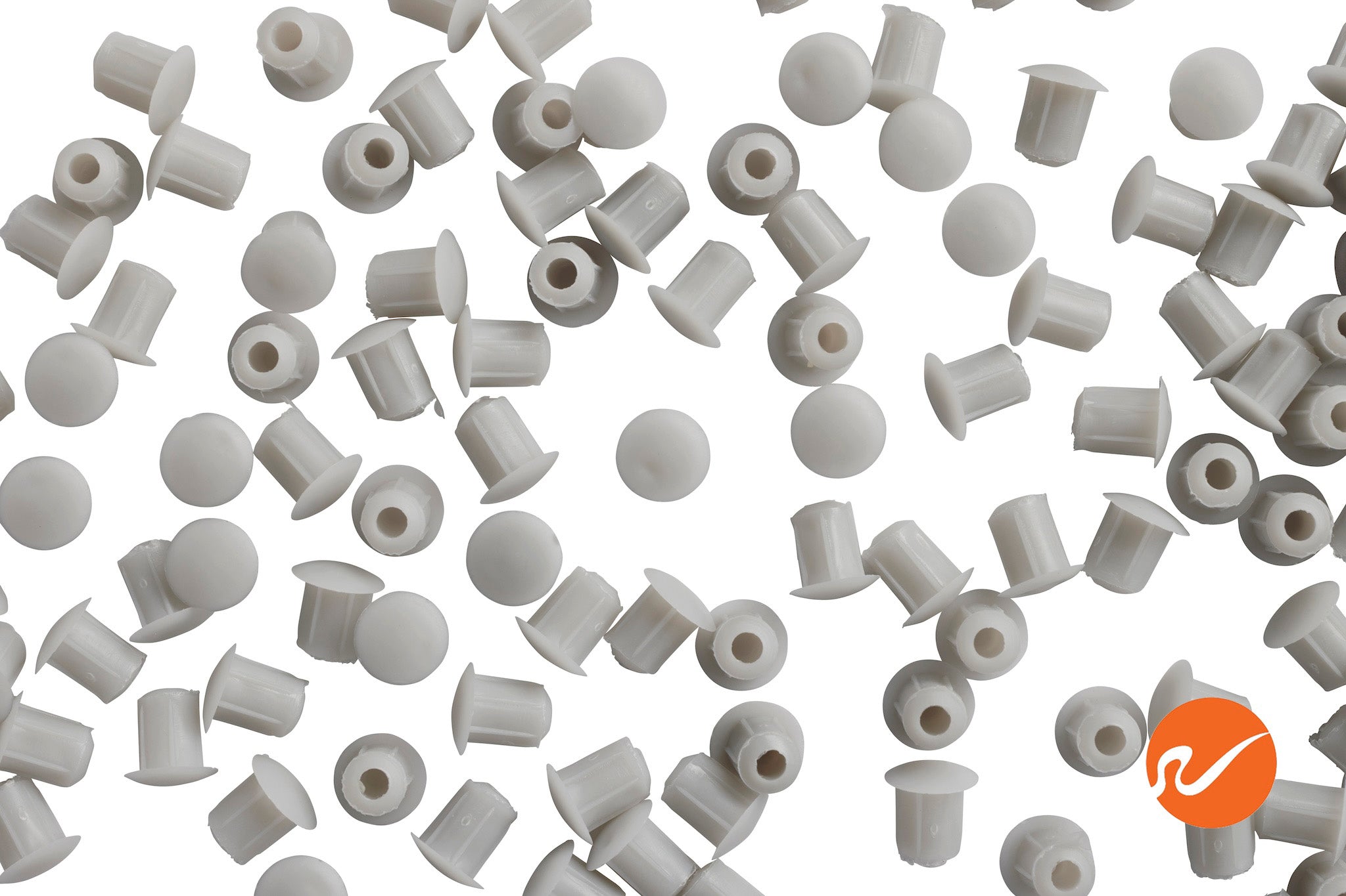 3/16" | 5mm Chalk Grey Hole Plugs - WidgetCo