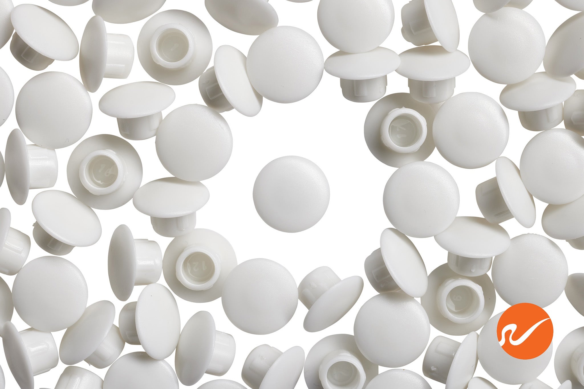 5/16" | 8mm White Hole Plugs - WidgetCo