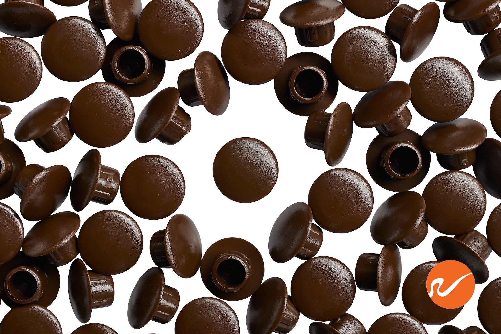 5/16" | 8mm Dark Brown Hole Plugs - WidgetCo