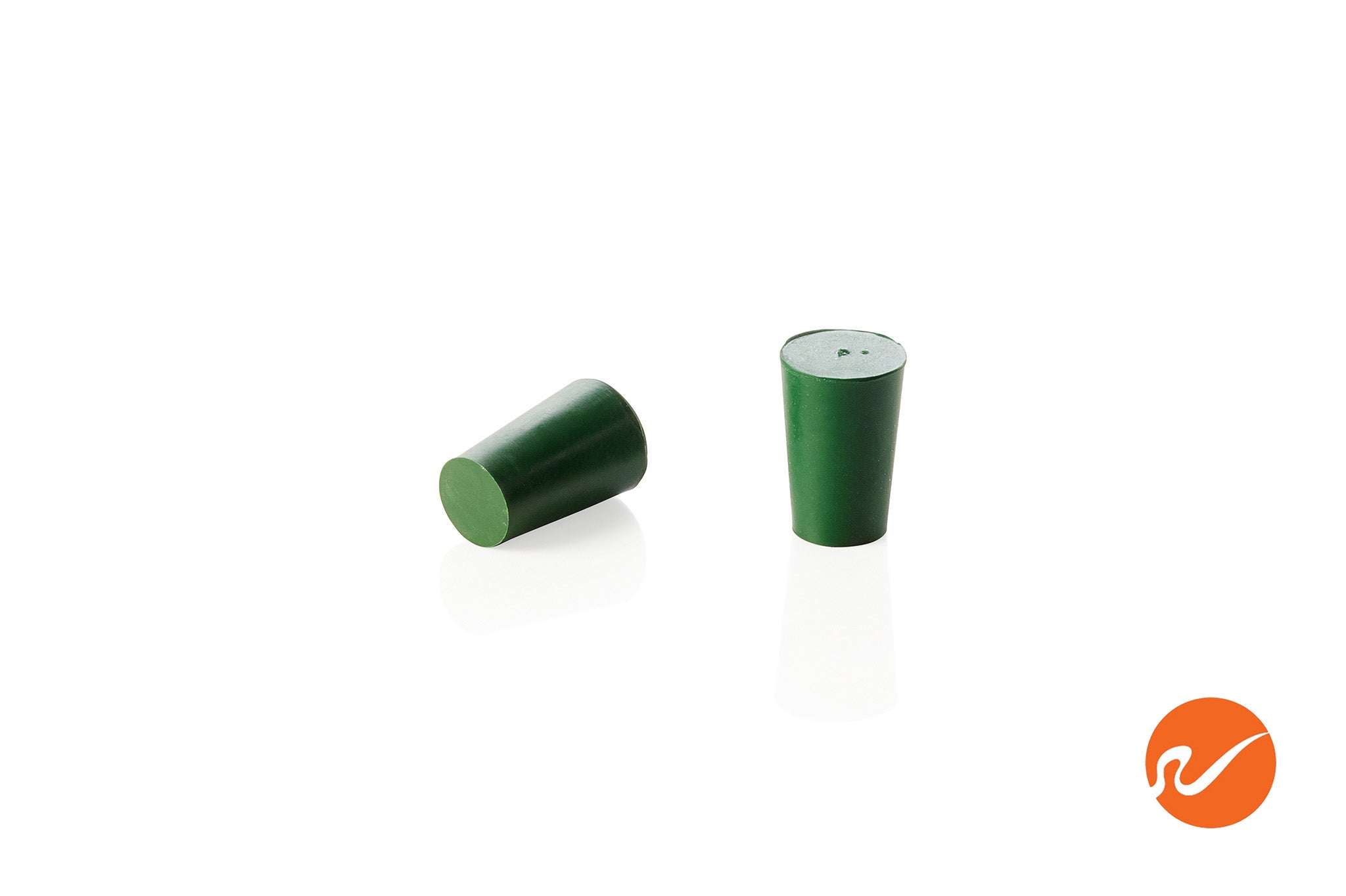 #0 Green Neoprene Rubber Stoppers