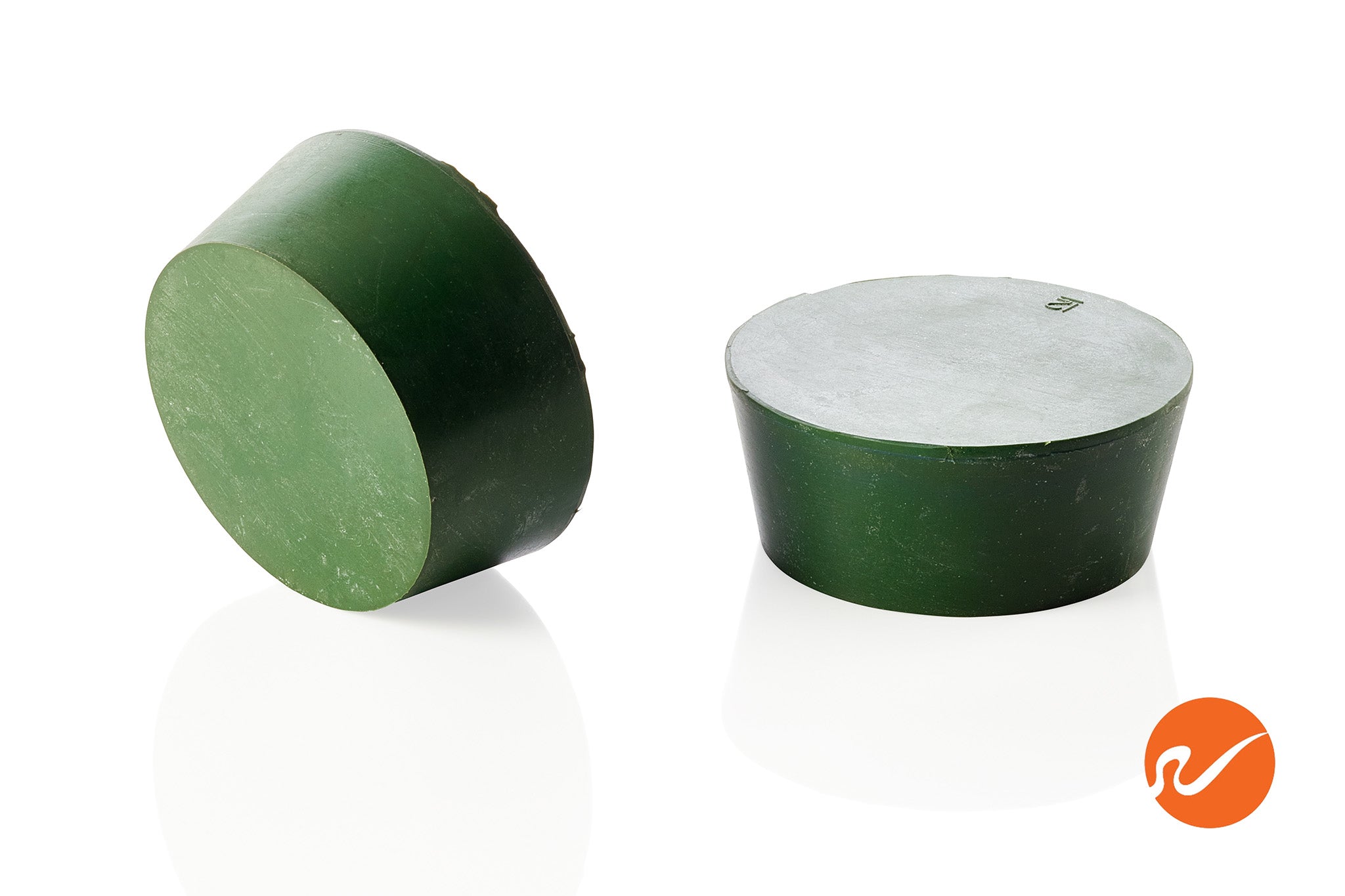 #12 Green Neoprene Rubber Stoppers