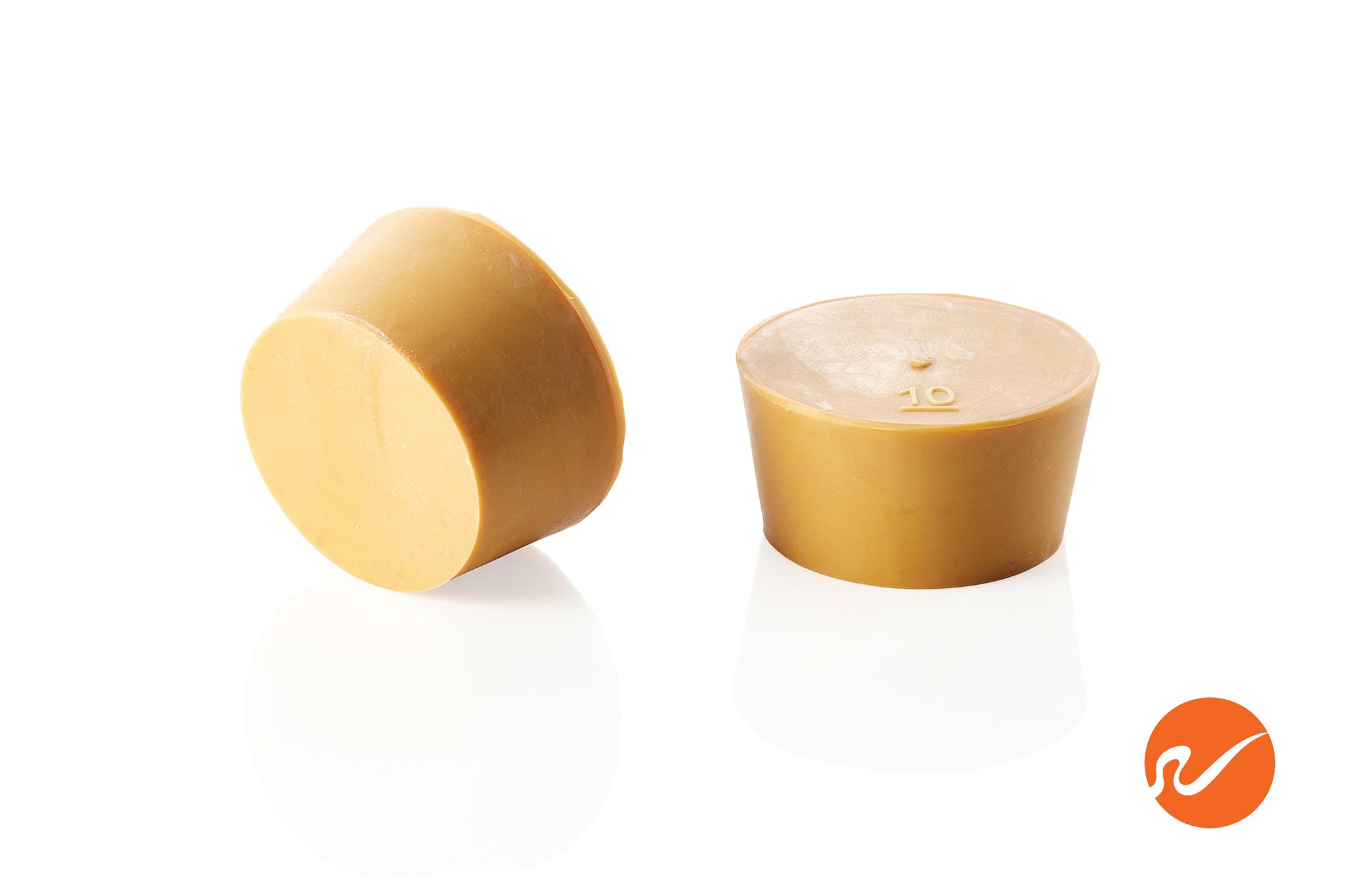 #10 Pure Gum Rubber Stoppers