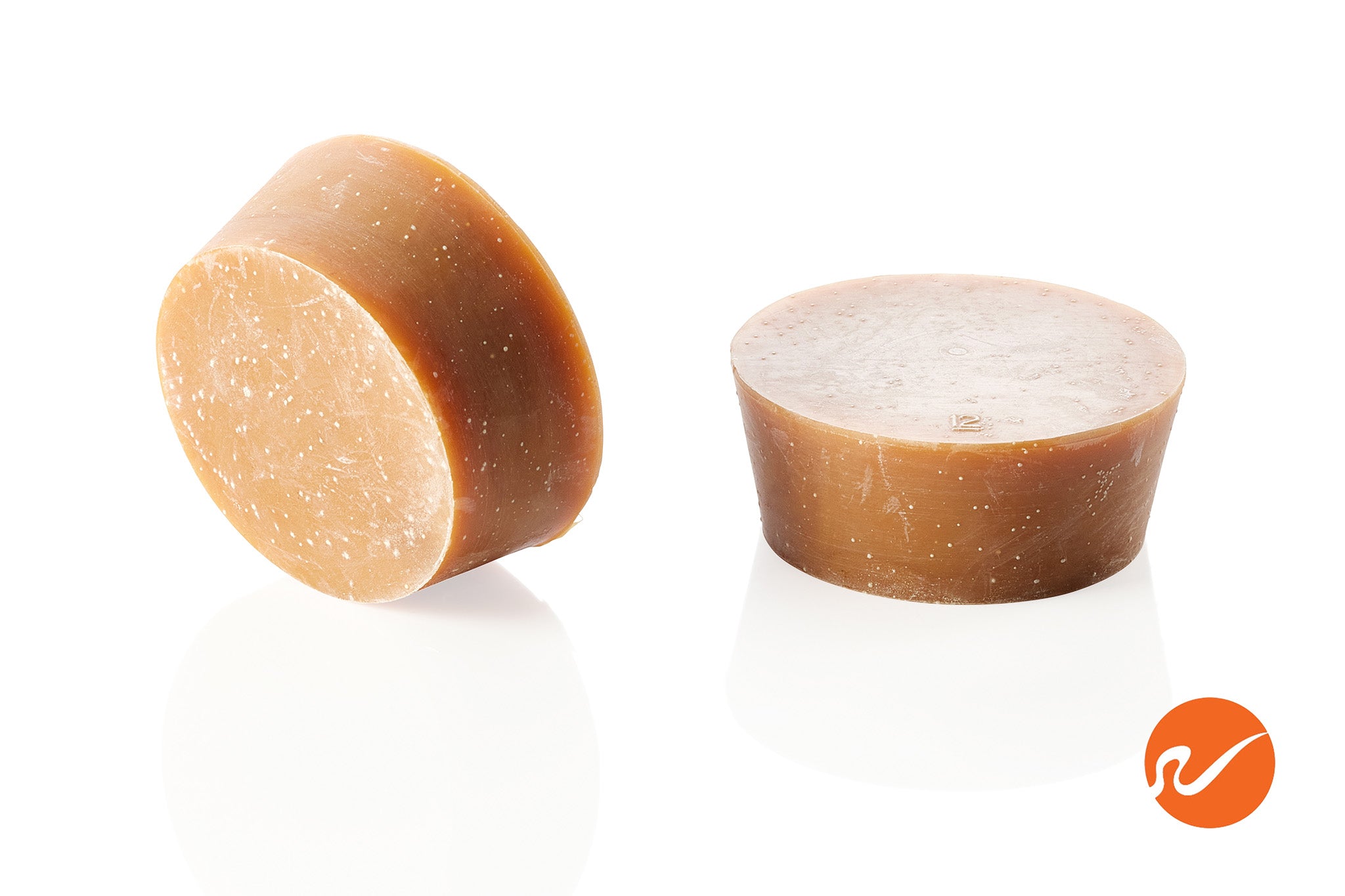 #12 Pure Gum Rubber Stoppers