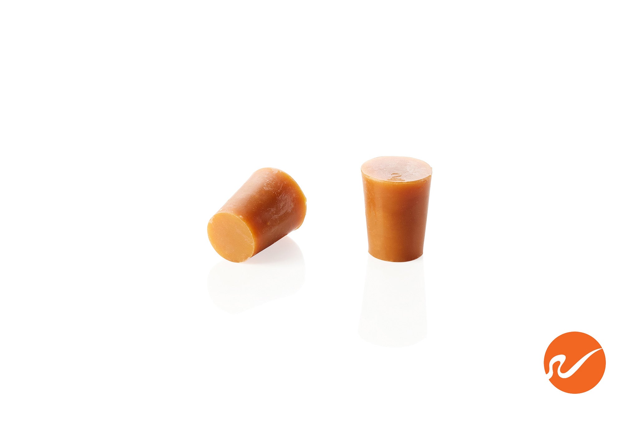 #2 Pure Gum Rubber Stoppers