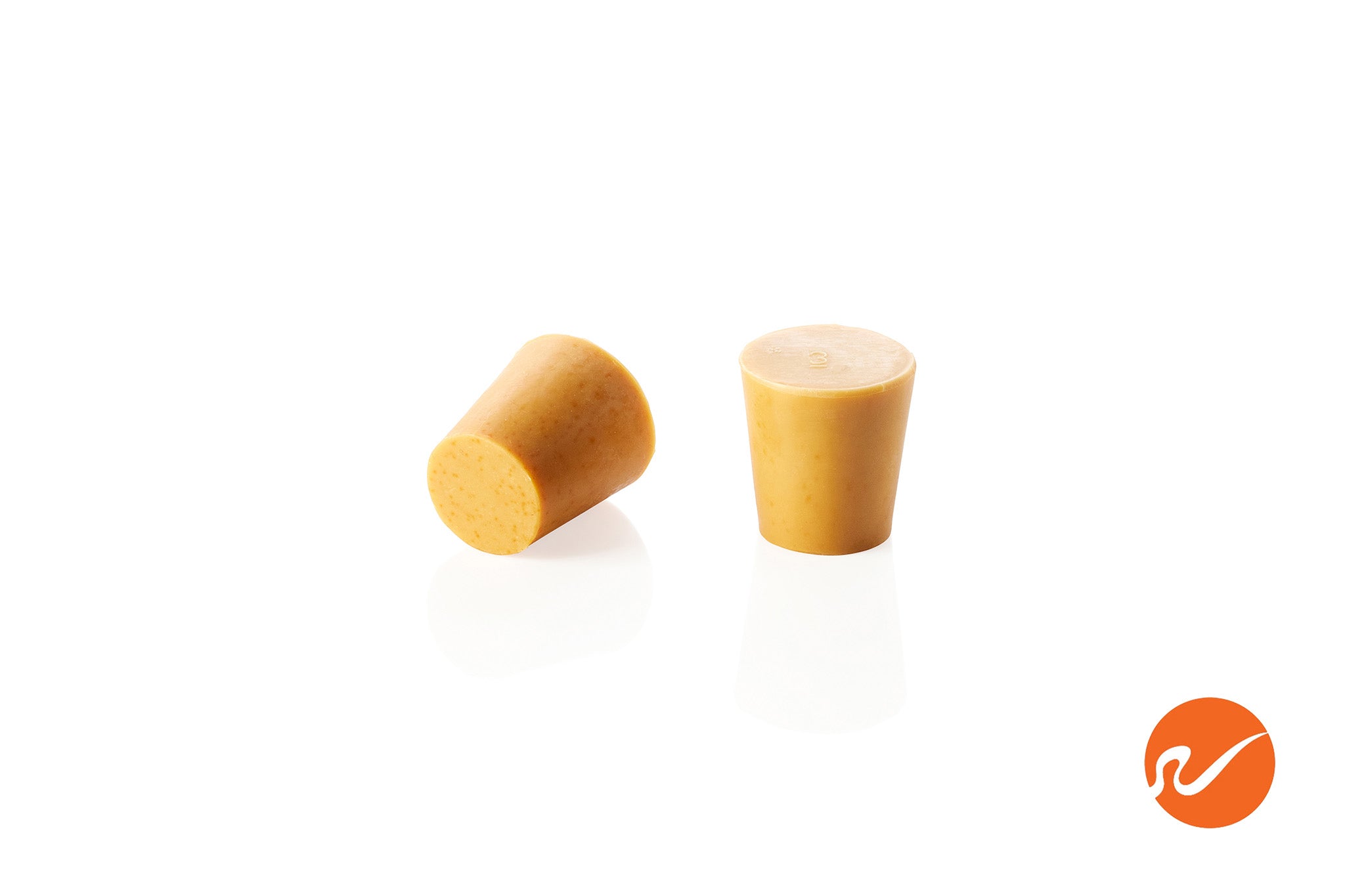 #3 Pure Gum Rubber Stoppers