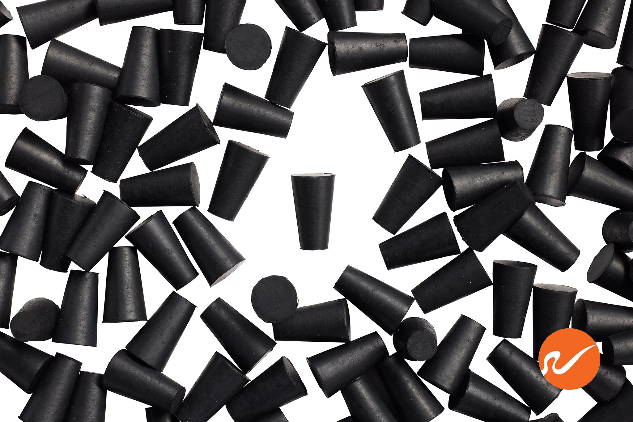 #000 Rubber Stoppers - WidgetCo