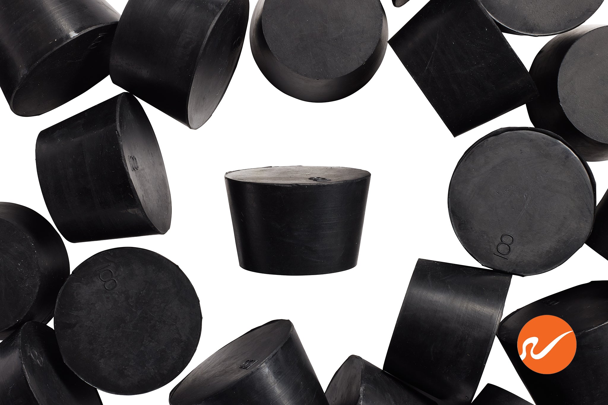 #8 Rubber Stoppers - WidgetCo