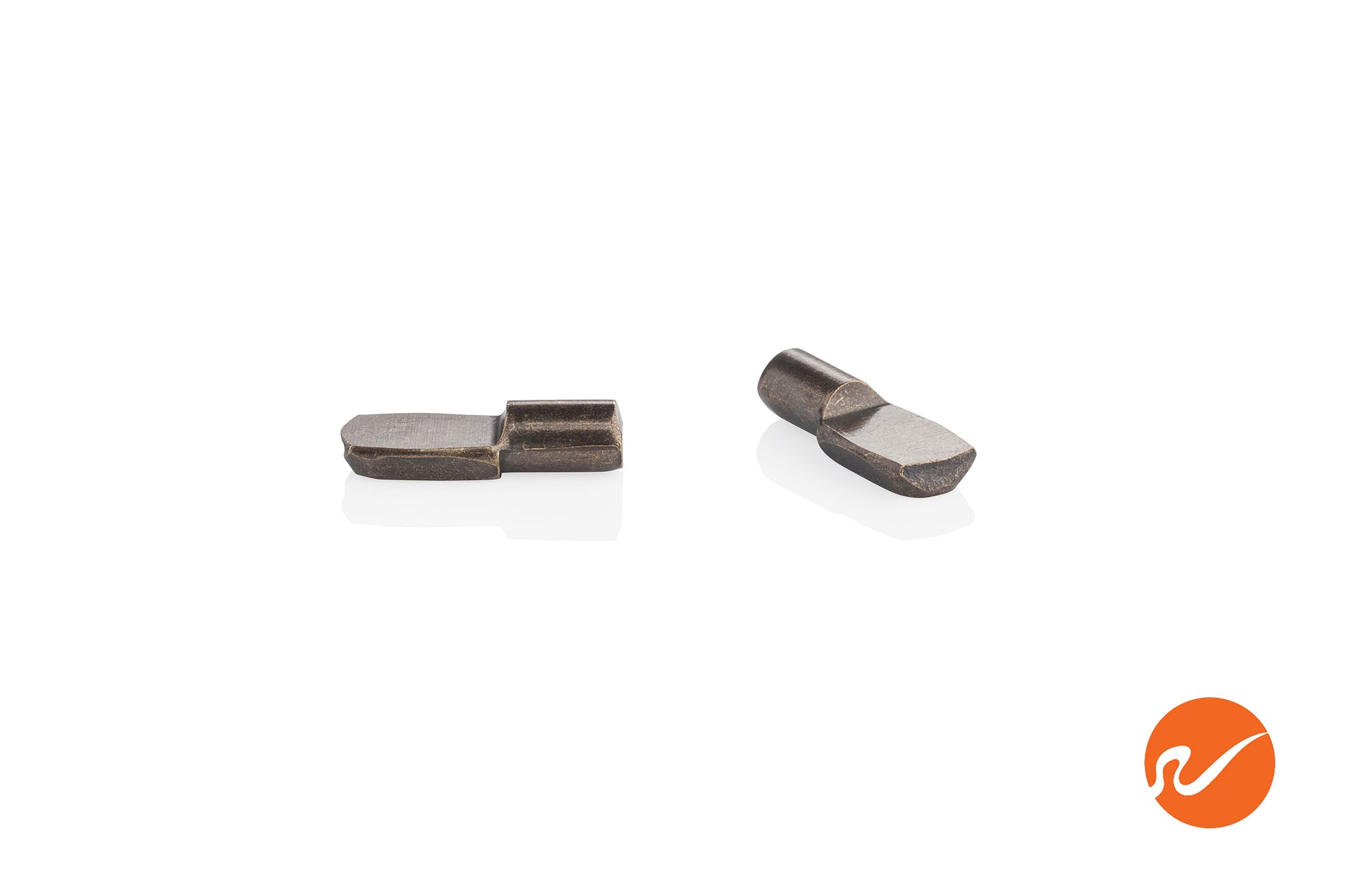 5mm Antique Brass Shelf Pins - WidgetCo