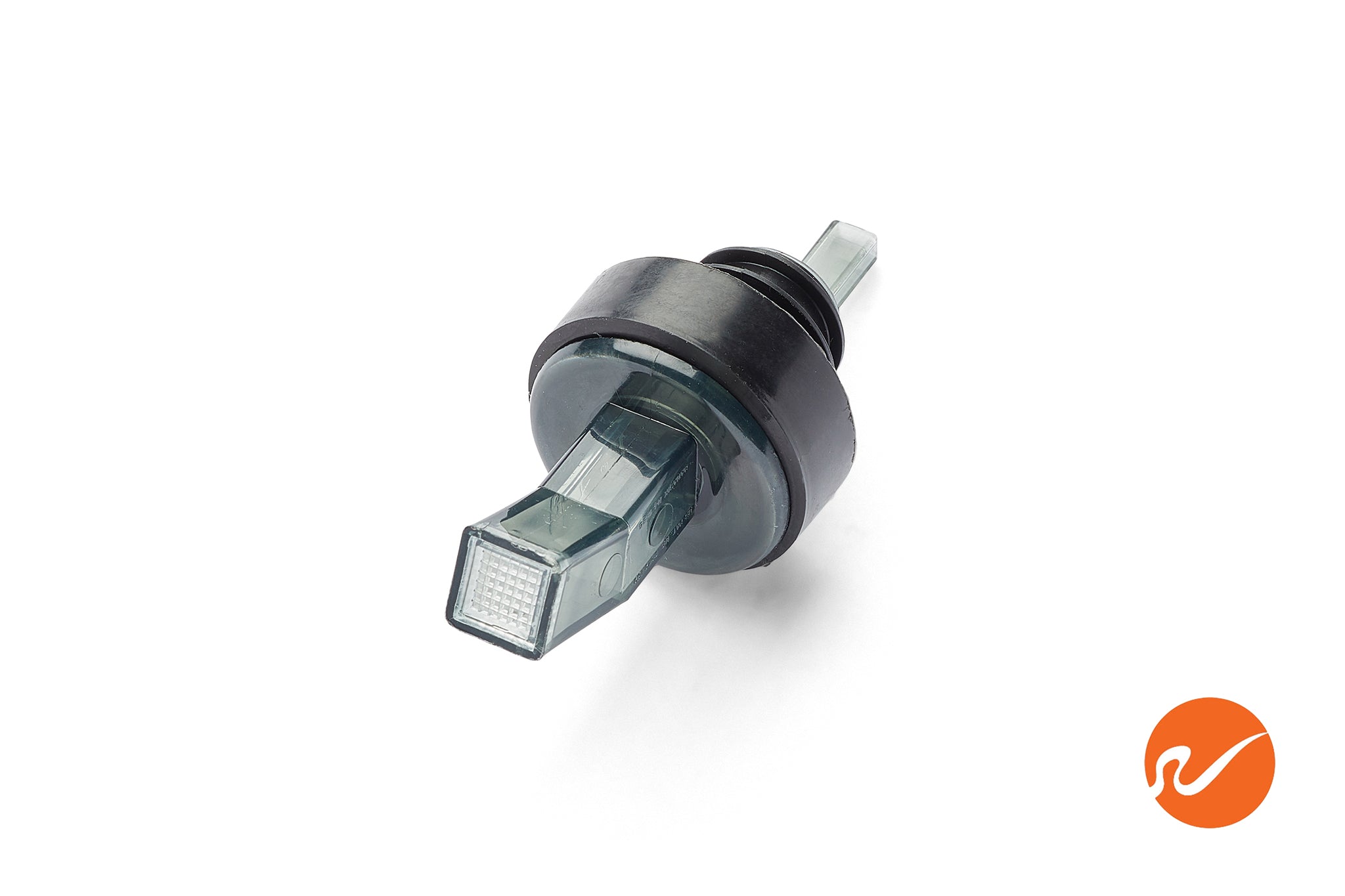 Smoke Plastic Pour Spouts w/ Bug Screen & Grip Collar - WidgetCo