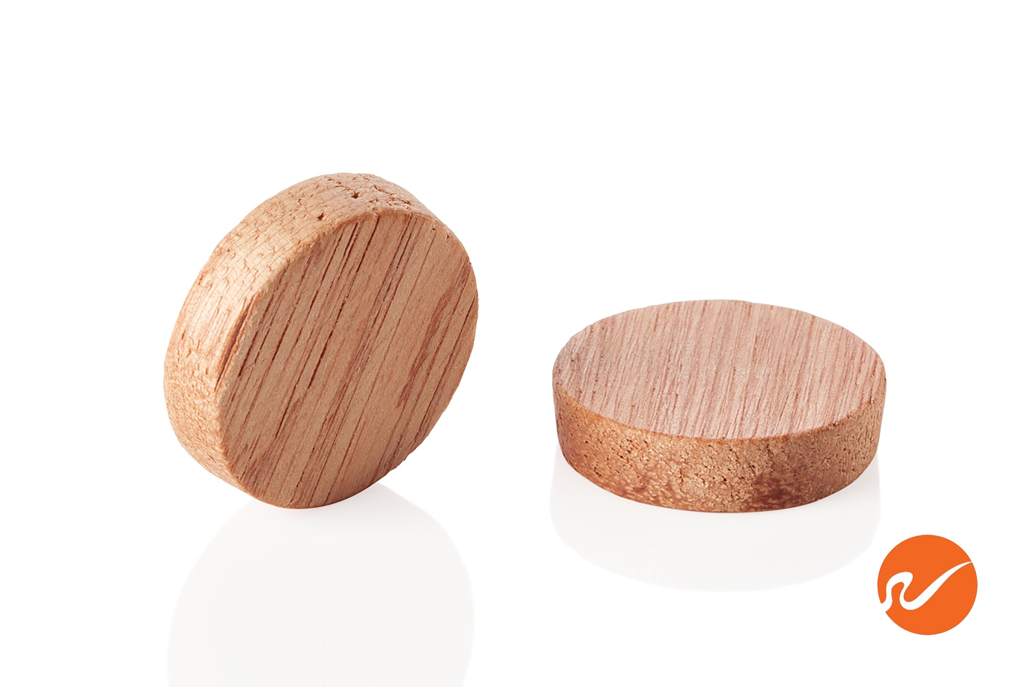 1" Mahogany Wood Plugs - Face Grain - WidgetCo