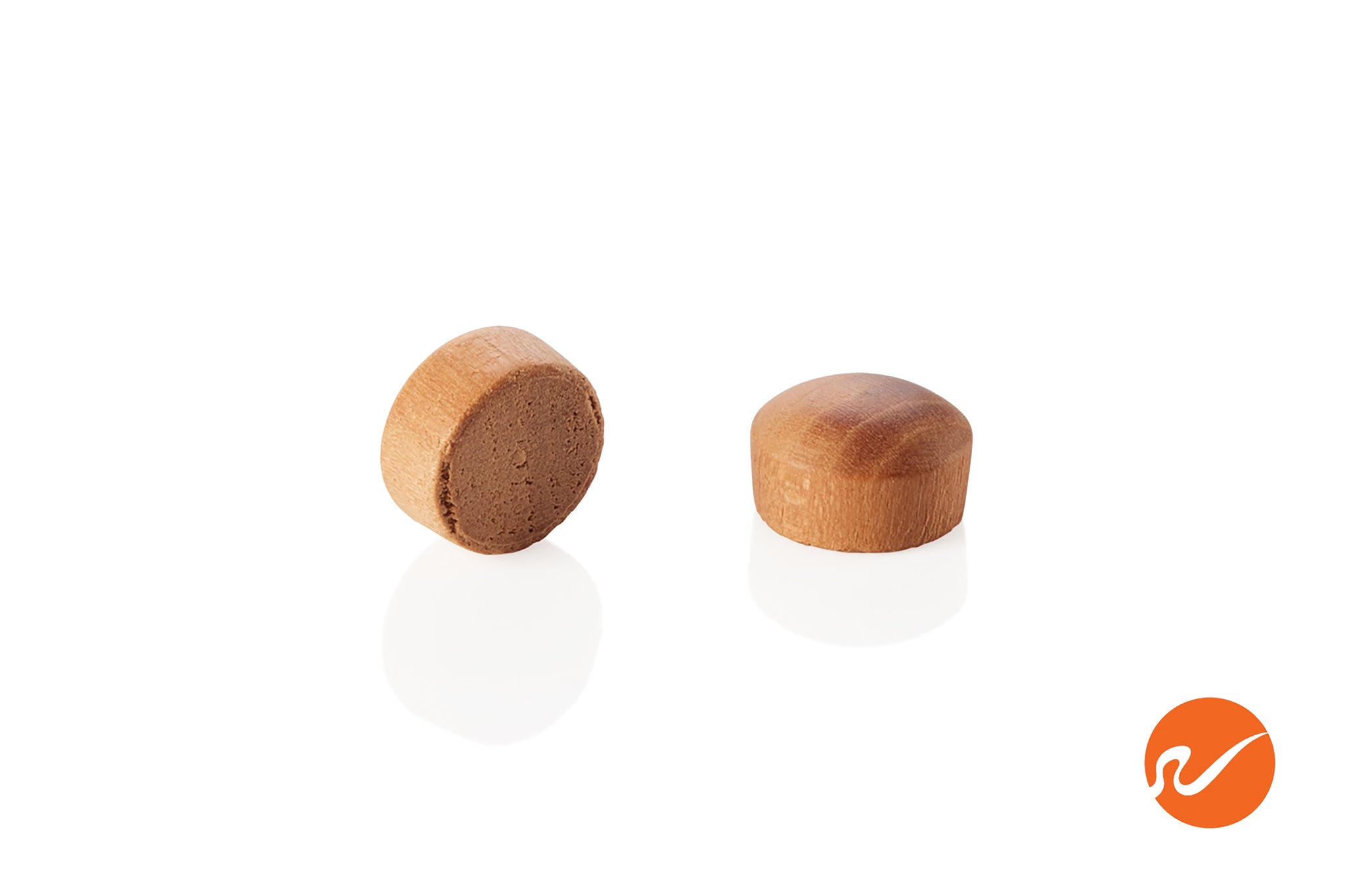1/2" Cherry Oval Wood Plugs - WidgetCo