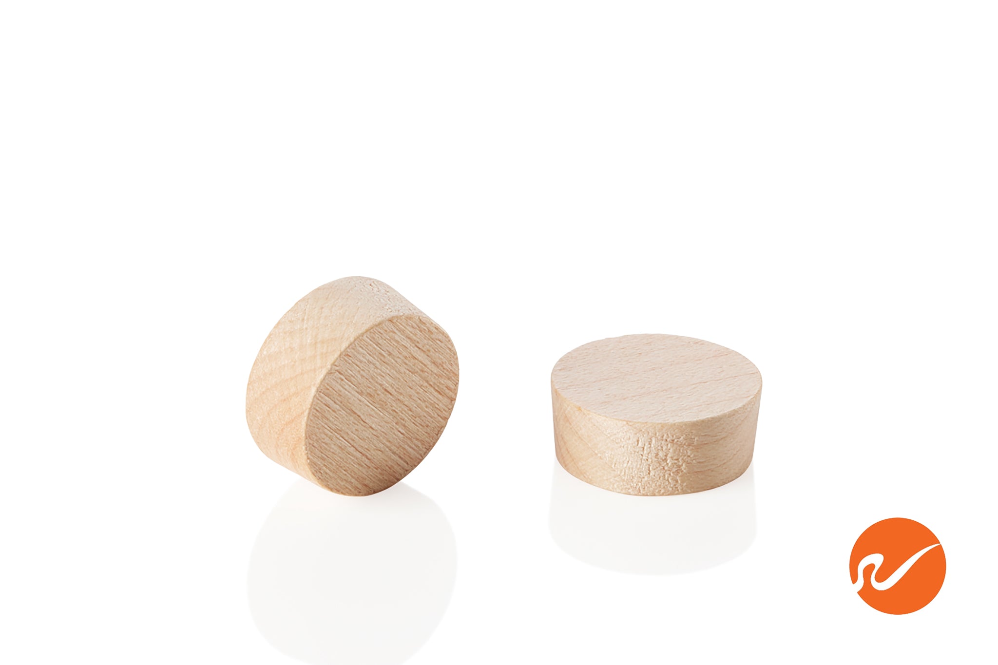 5/8" Maple Wood Plugs - Face Grain - WidgetCo