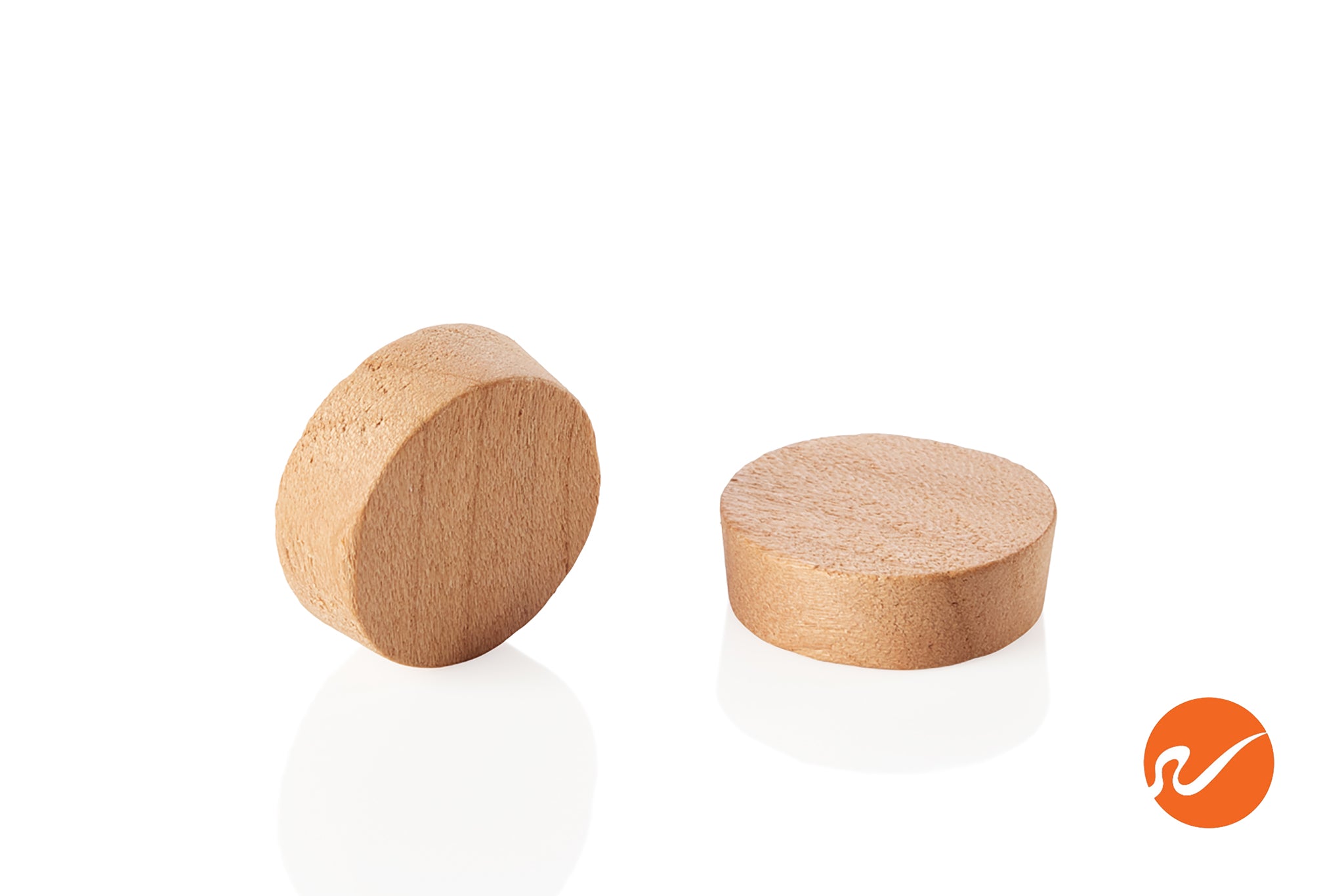 3/4" Cherry Wood Plugs - Face Grain - WidgetCo