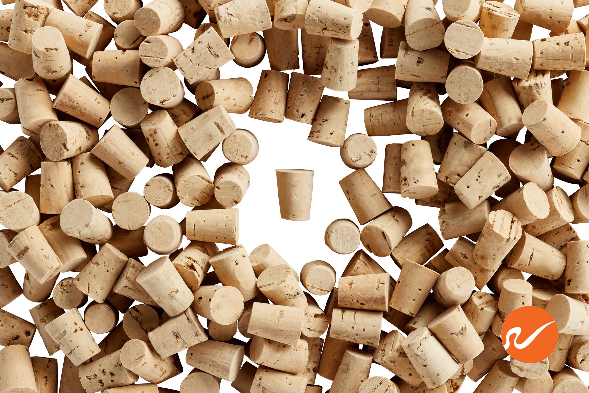 Size 0 Cork Stoppers, XXXX Grade - WidgetCo