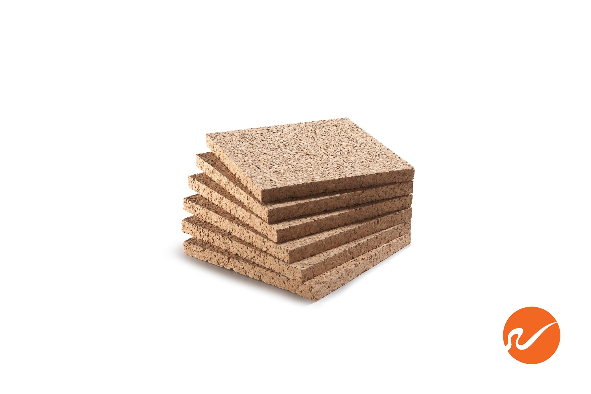 1/2" x 6" Cork Squares (6 pack) - WidgetCo