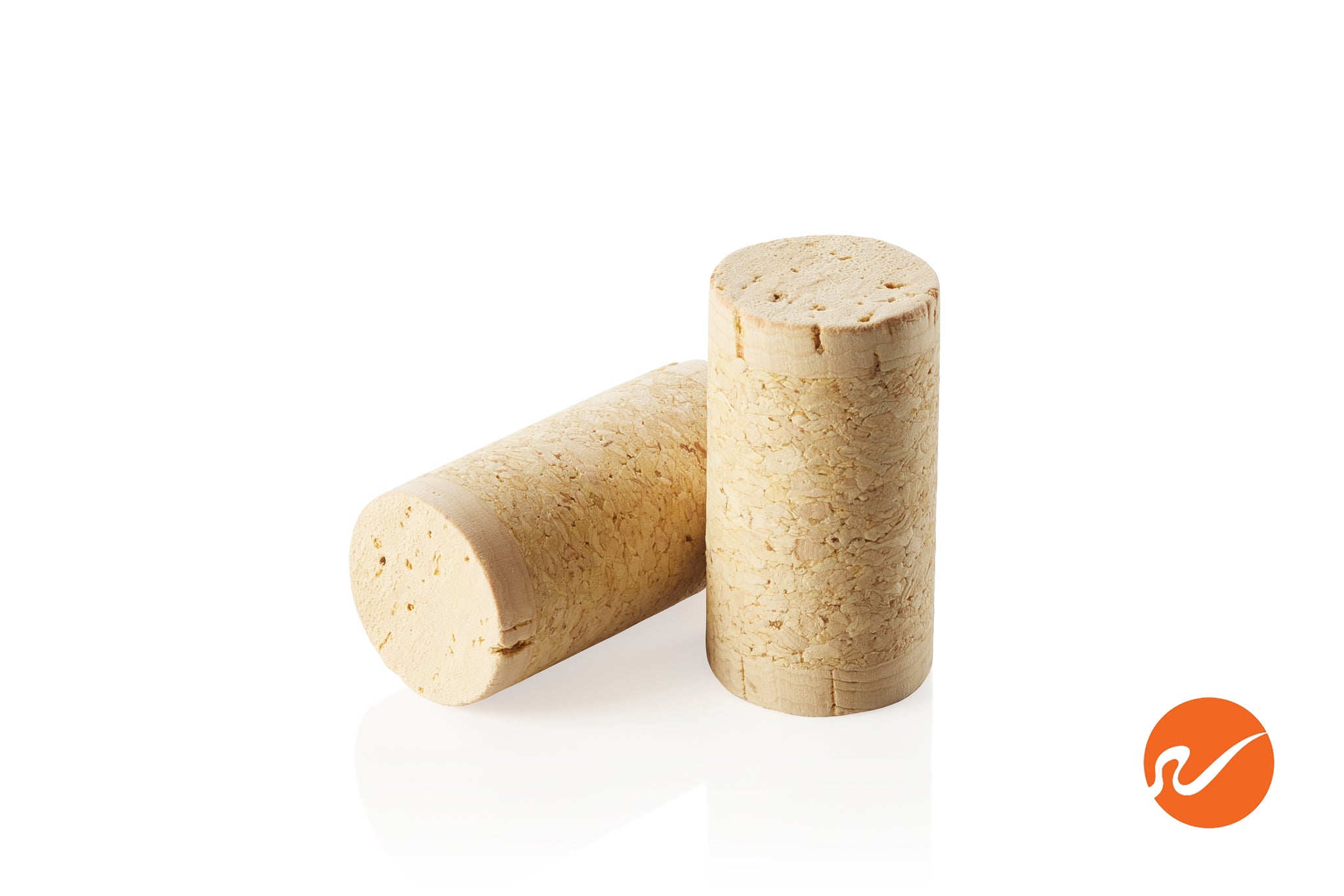 1+1 Wine Corks, A Grade (Blank, no printing) - WidgetCo