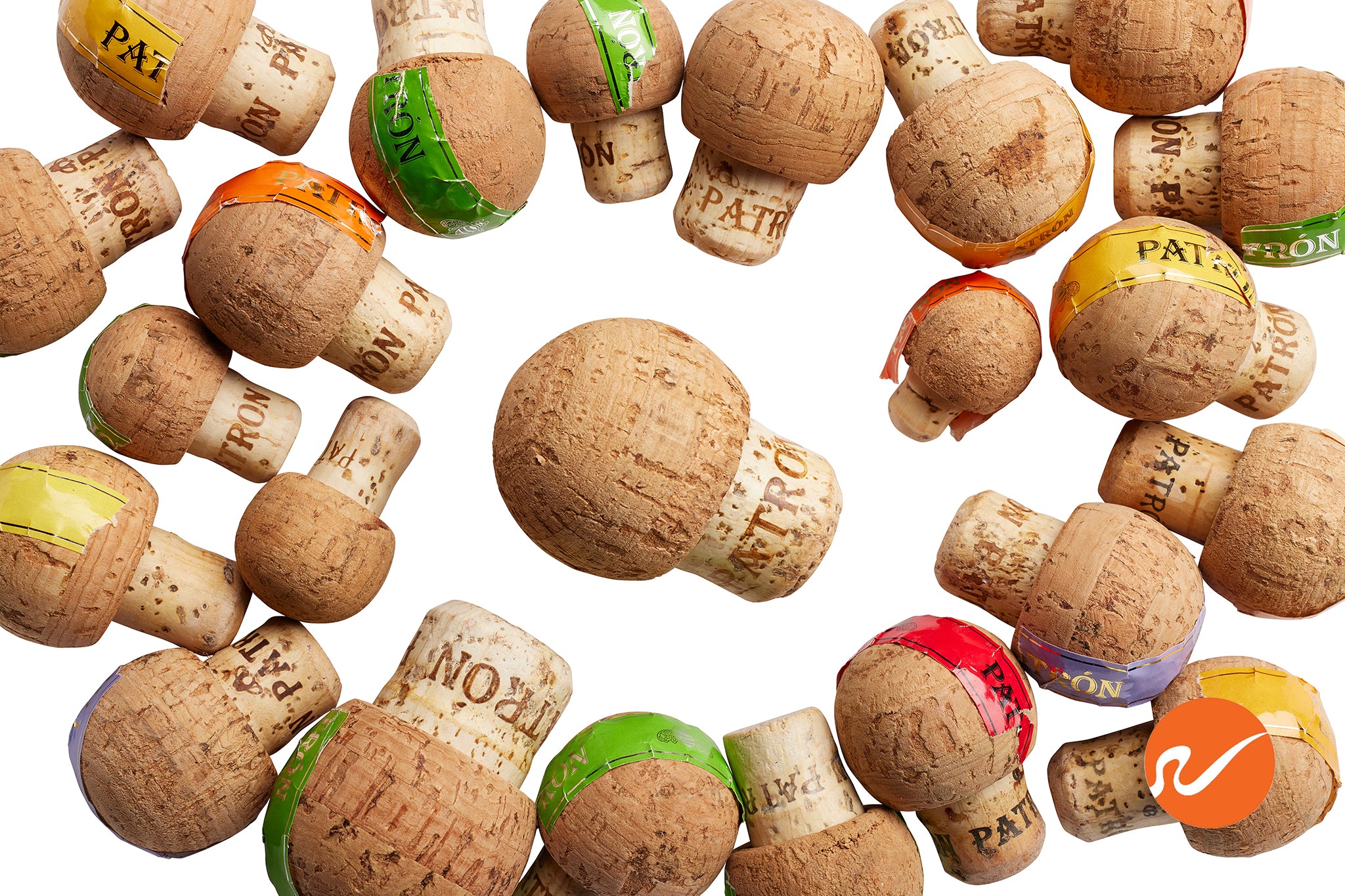 Used PATRÓN Tequila Corks - WidgetCo