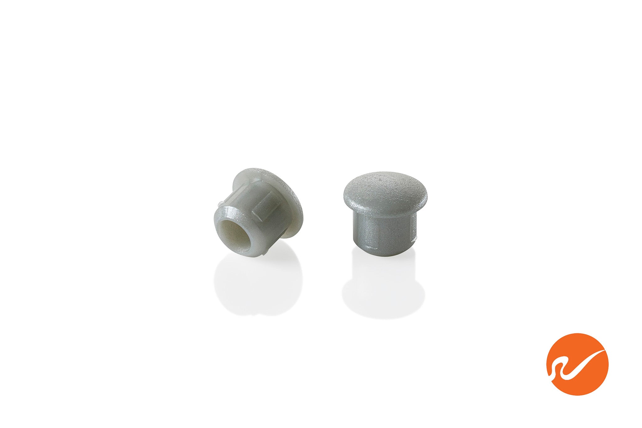 1/4" Aluminum Grey Hole Plugs