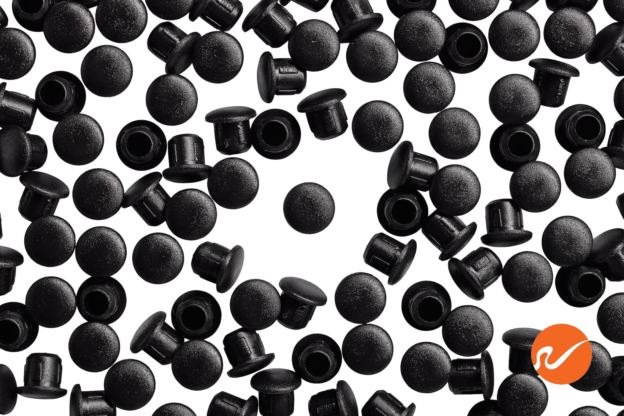 1/4" Black Hole Plugs