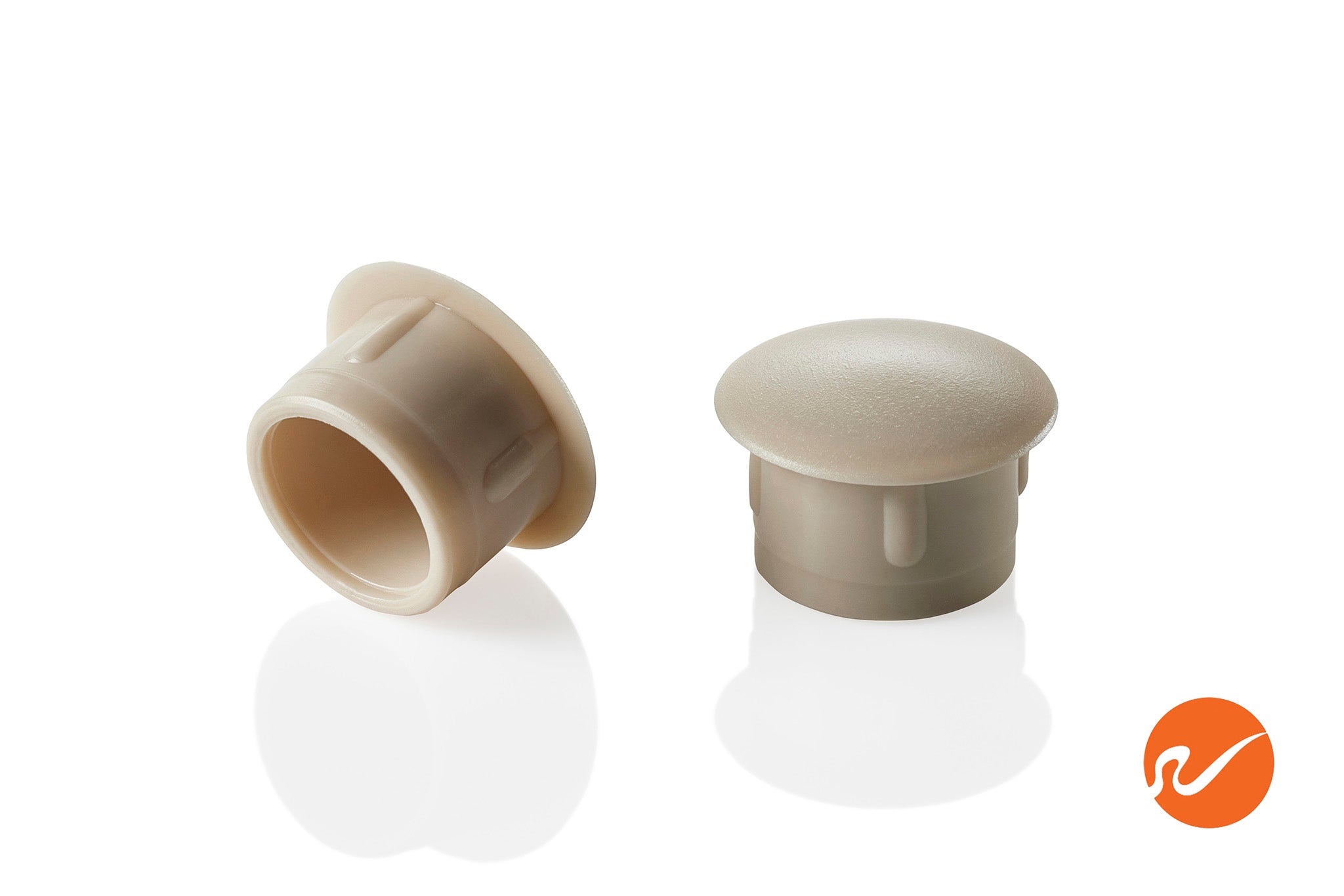 1/2" Light Beige Hole Plugs