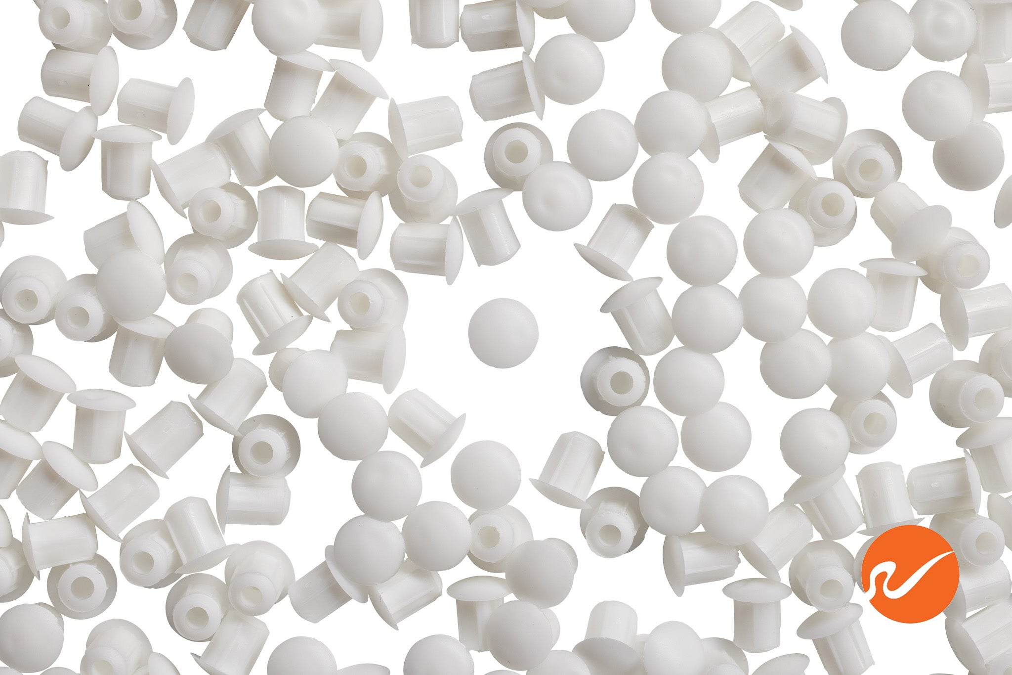 3/16" | 5mm White Hole Plugs