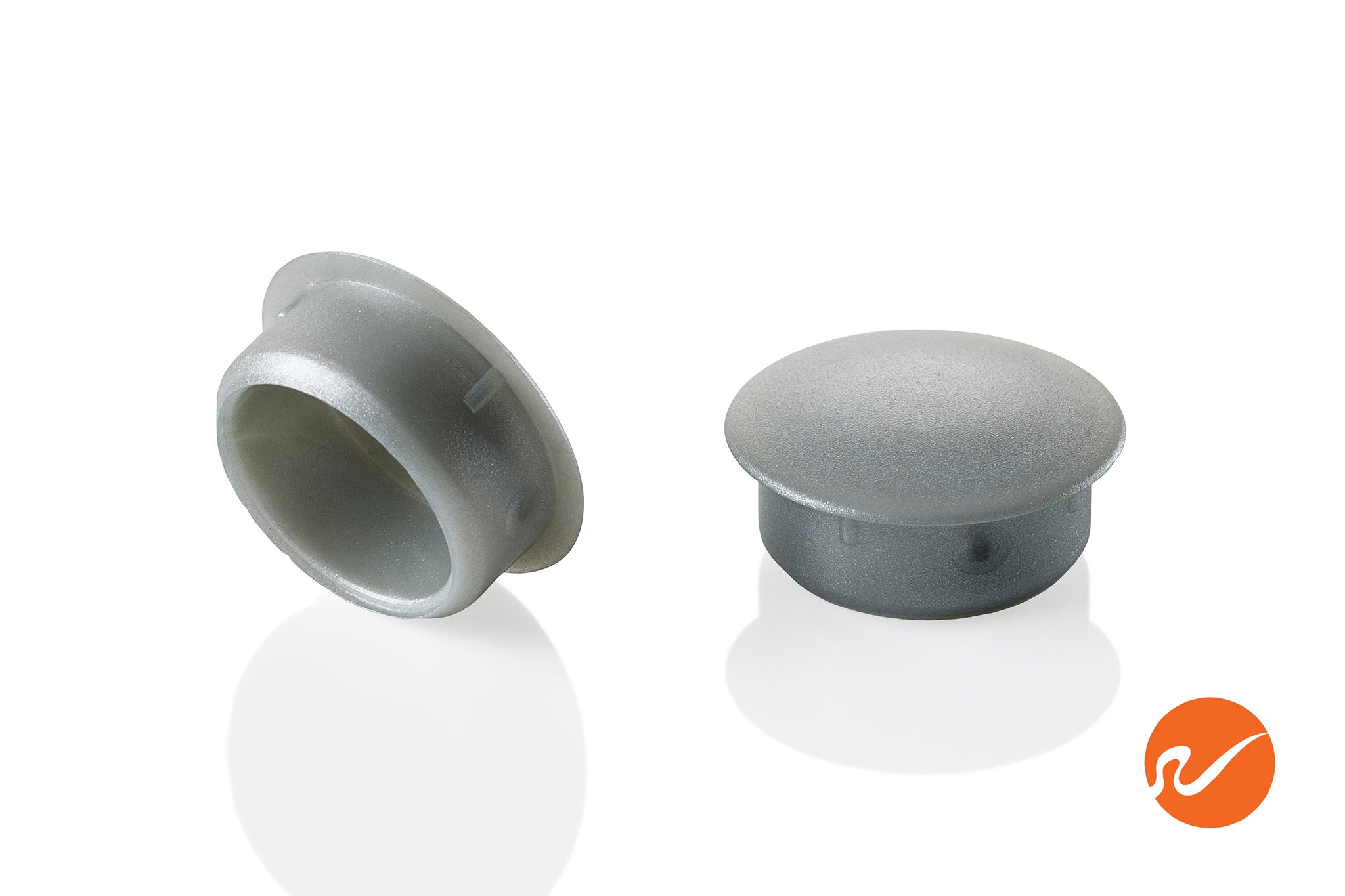 5/8" Aluminum Grey Hole Plugs