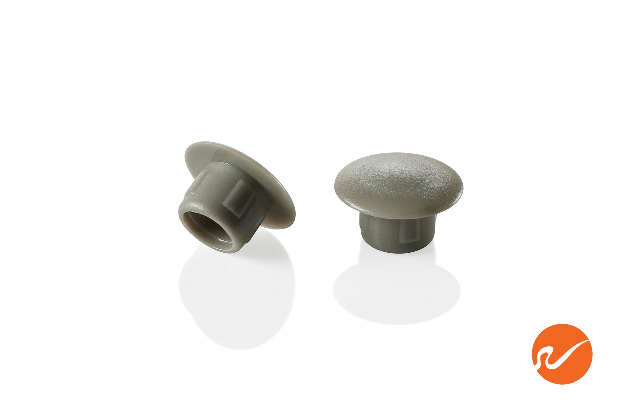 5/16" | 8mm Ash Grey Hole Plugs