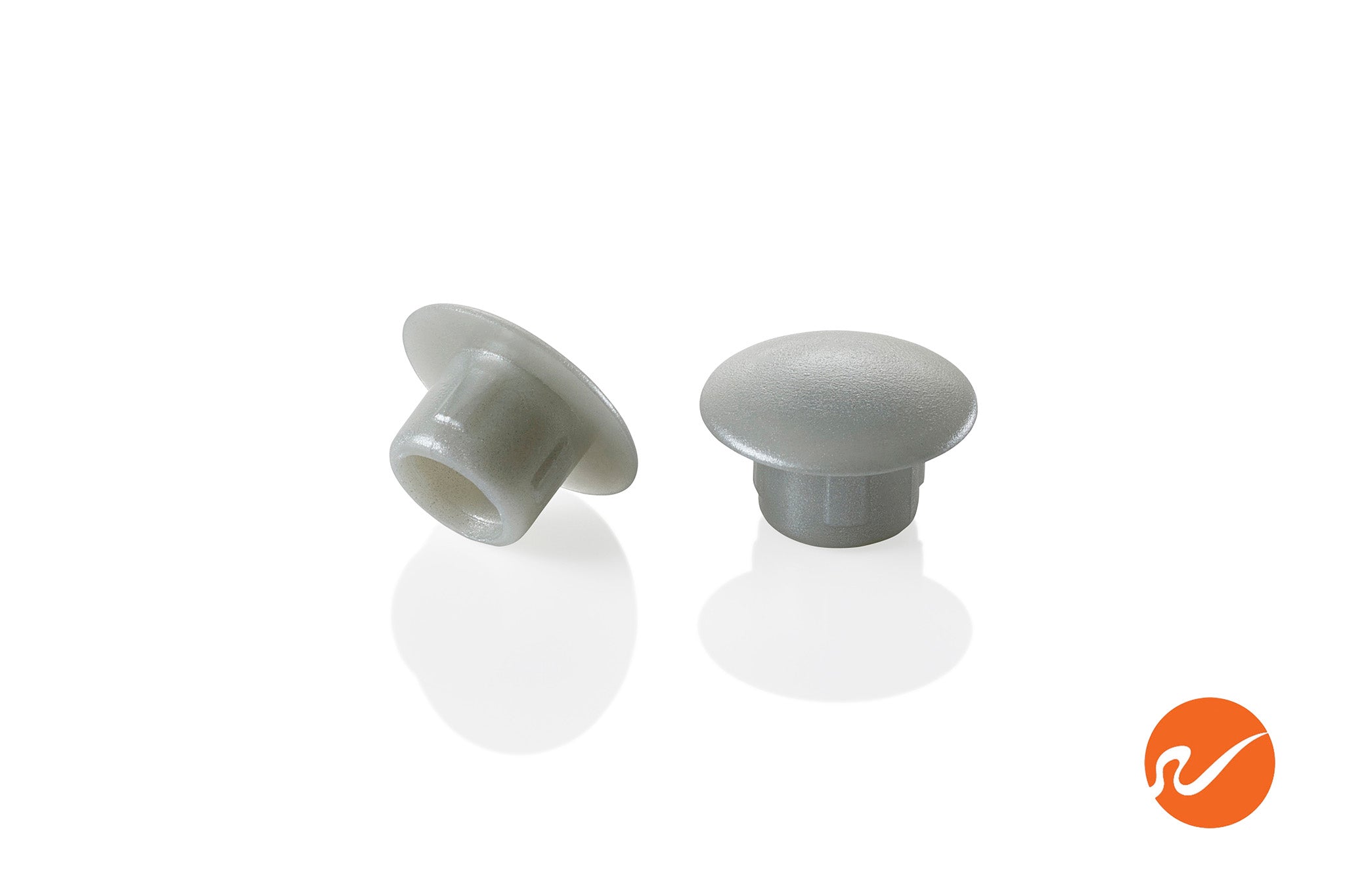 5/16" | 8mm Aluminum Grey Hole Plugs