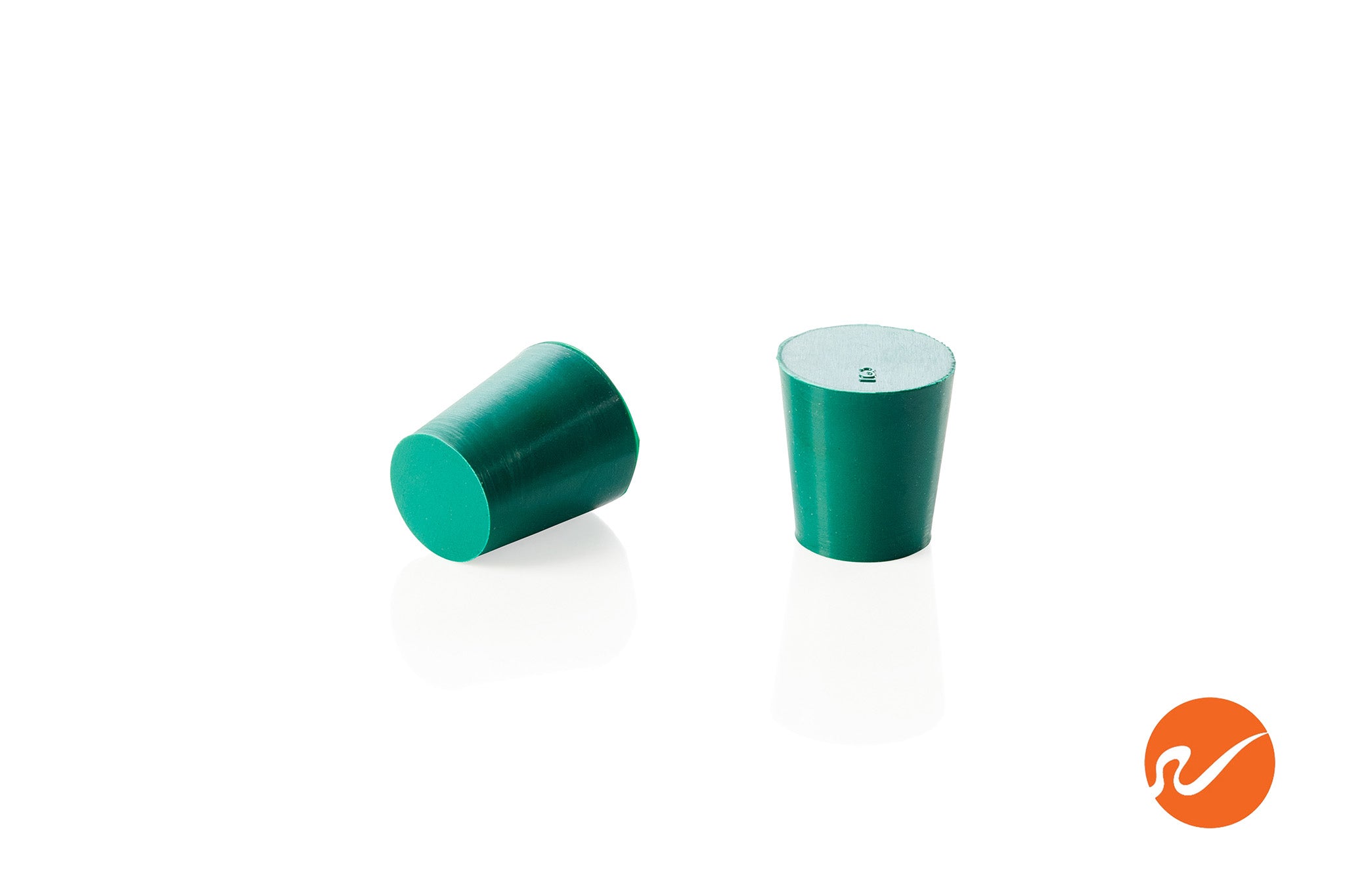 #3 Green Neoprene Rubber Stoppers