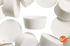 #11 White Silicone Rubber Stoppers - WidgetCo