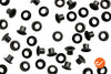5mm Matte Black Shelf Pin Sleeves - WidgetCo