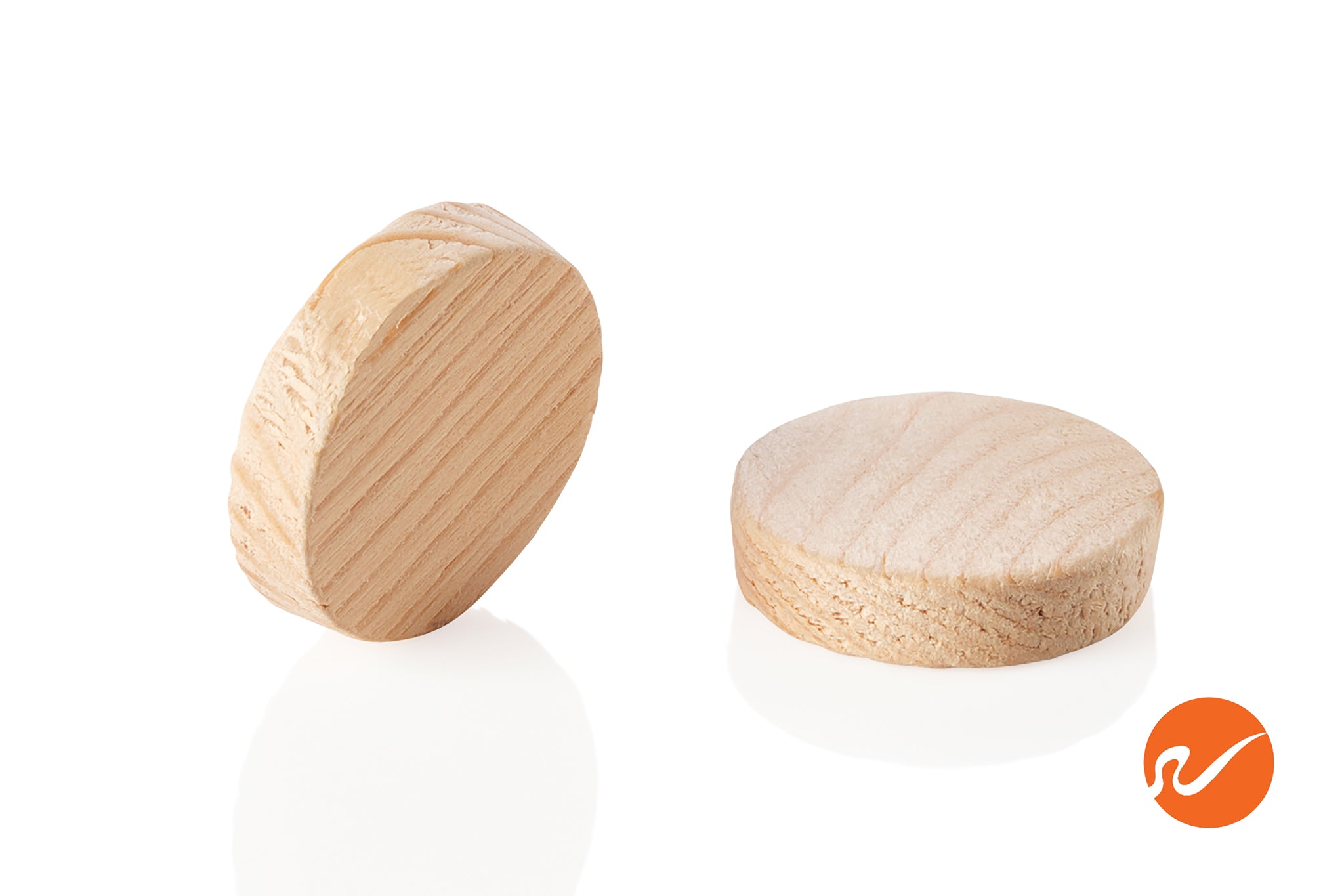 1" Fir Wood Plugs - Face Grain - WidgetCo