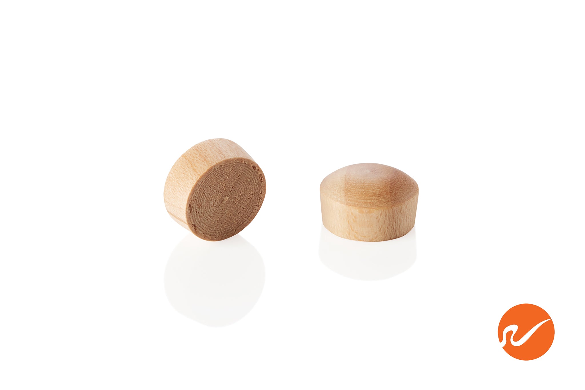 1/2" Maple Oval Wood Plugs - WidgetCo