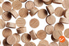 1/2" Oak Wood Plugs - Face Grain - WidgetCo
