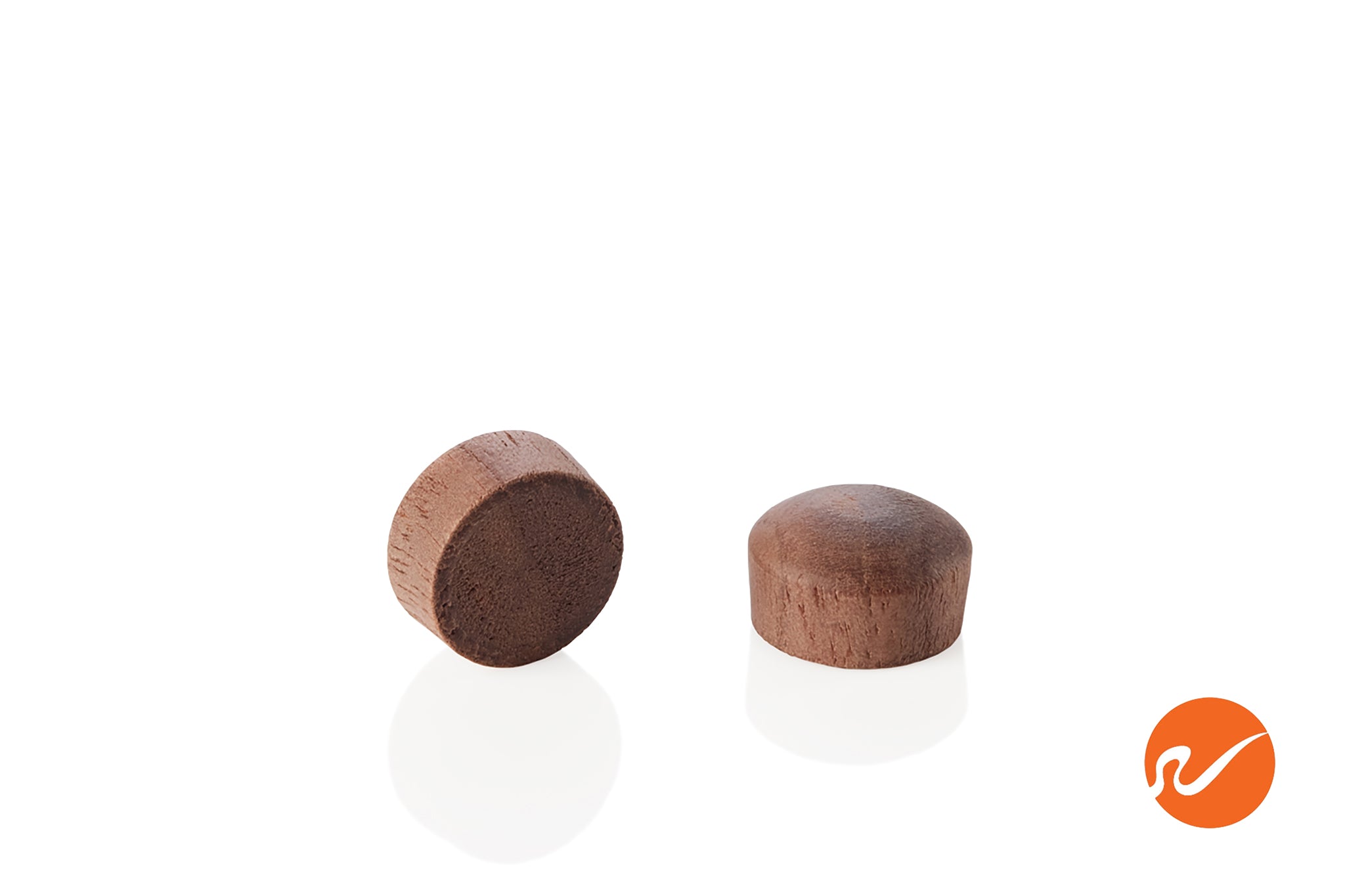 1/2" Walnut Oval Wood Plugs - WidgetCo