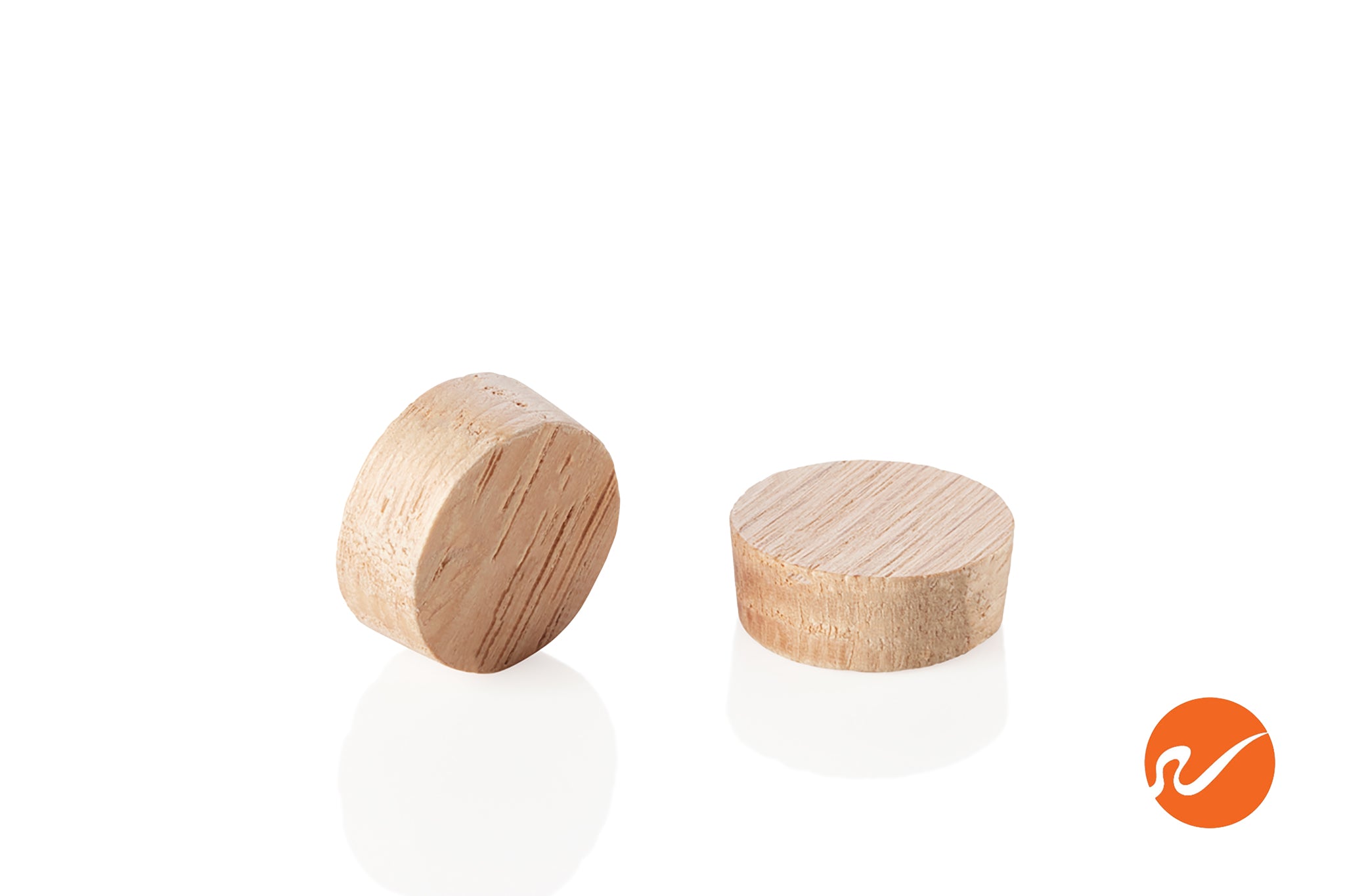 5/8" Oak Wood Plugs - Face Grain - WidgetCo