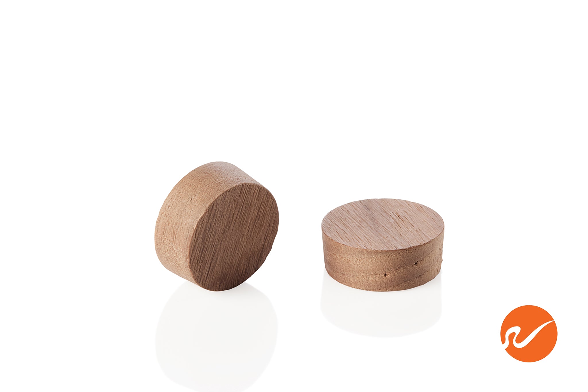 5/8" Walnut Wood Plugs - Face Grain - WidgetCo