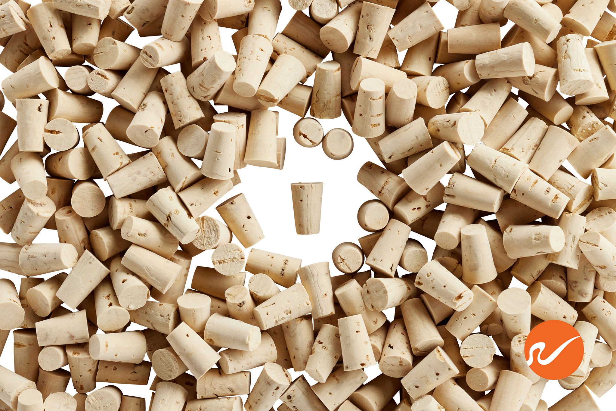 Size 00 Cork Stoppers, XXXX Grade - WidgetCo
