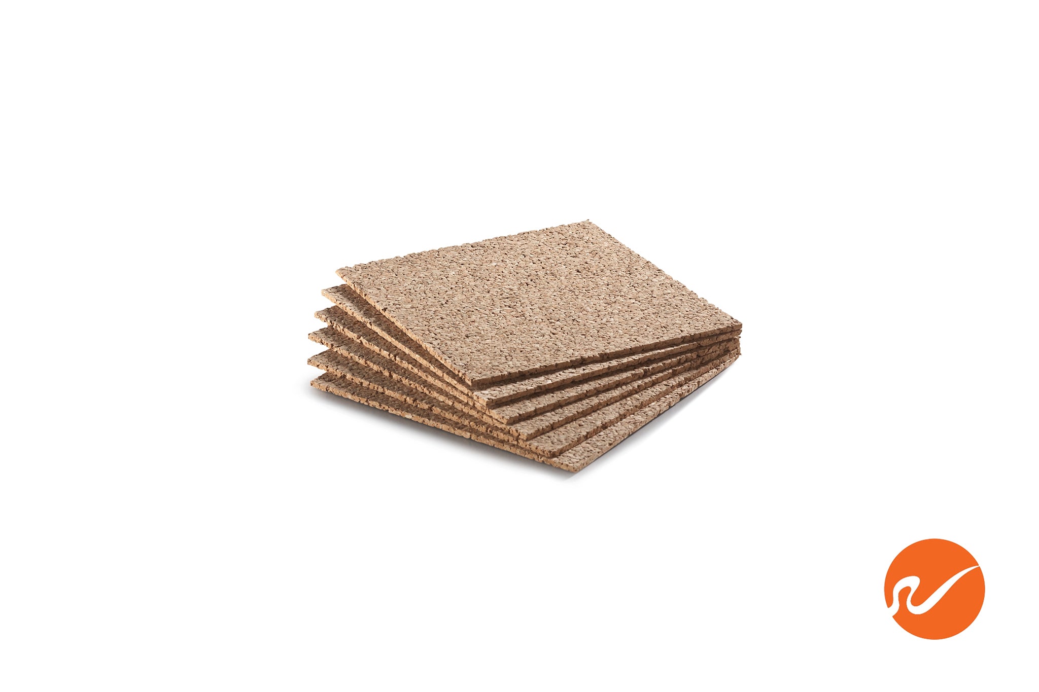 1/8" x 6" Cork Squares (6 pack) - WidgetCo