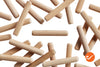 5/16" x 2" Wood Dowel Pins - Multi-Groove - WidgetCo