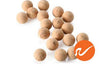 5/8" Cork Balls, Natural - WidgetCo